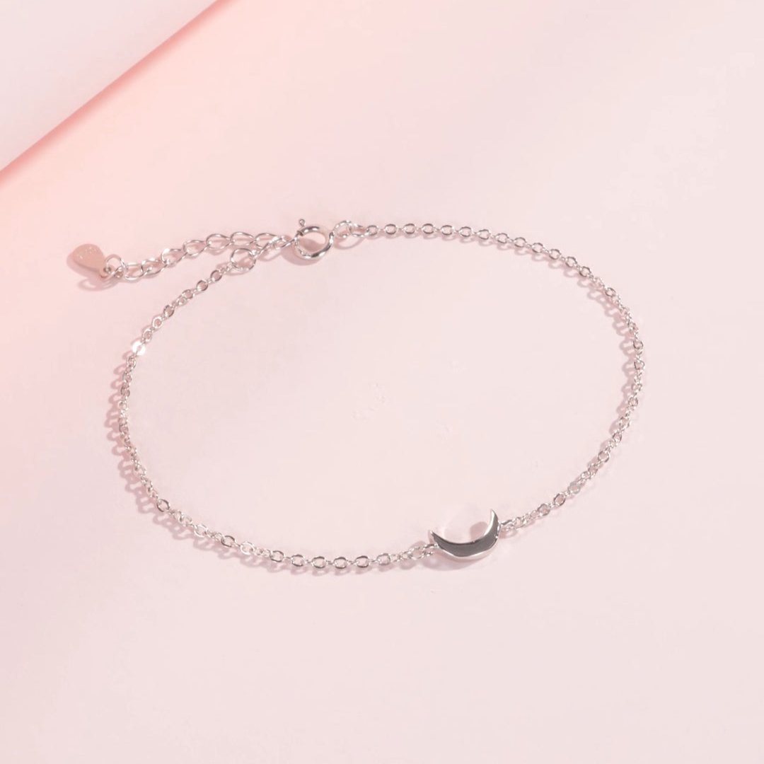 Moonlit Elegance Sterling Bracelet