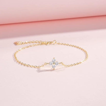 Lucky Clover Sparkle Braceleta