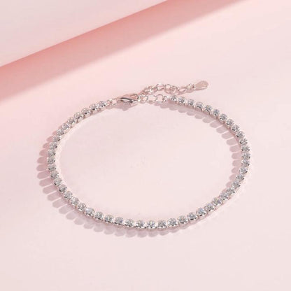 Radiant Zirconia Tennis Bracelet