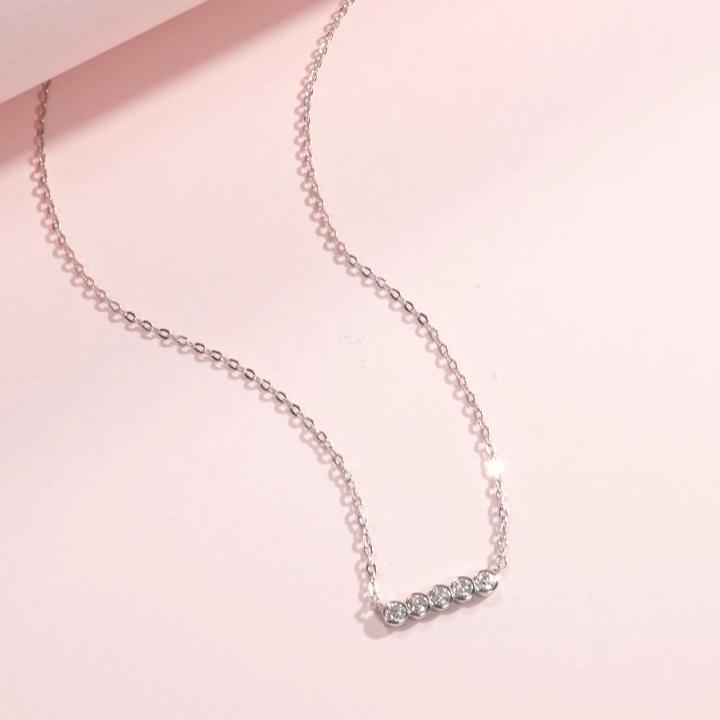 Shimmering Luxe Moissanite Necklace