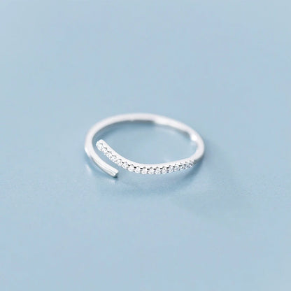 Adjustable Zirconia Stackable Ring