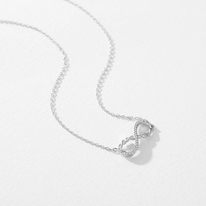 Infinite Love CZ Pendant Necklace