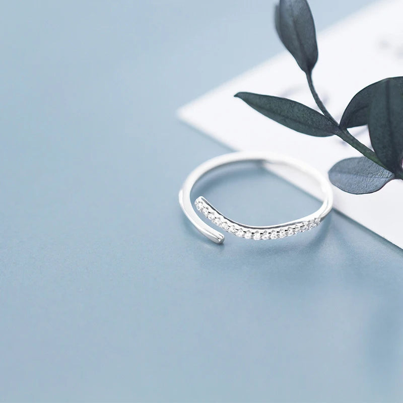 Adjustable Zirconia Stackable Ring