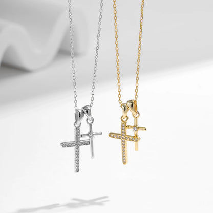 Eternal Cross Spark Necklace