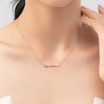 Silver Mama Pendant Necklace