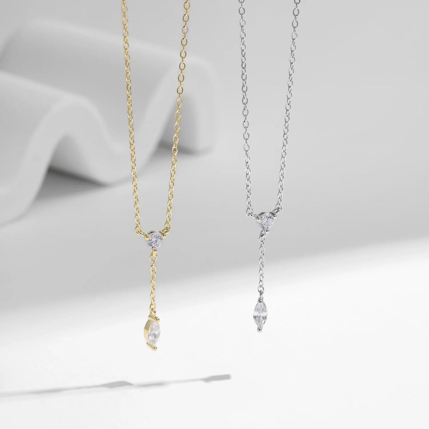 Dainty Elegance Y Necklace