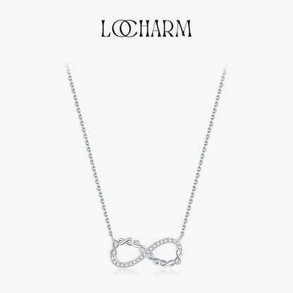 Infinite Love CZ Pendant Necklace