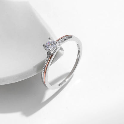 Elegant Rose Gold Wedding Ring