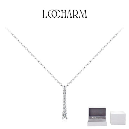 Minimalist Moissanite Elegance Necklace