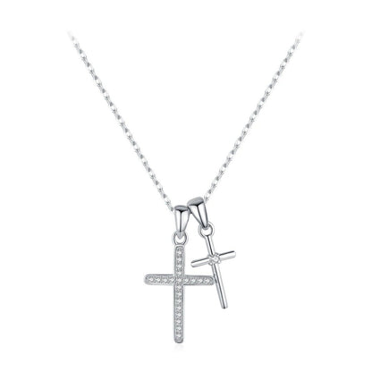 Eternal Cross Spark Necklace